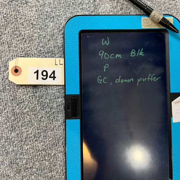 Ralph Lauren Sport Womens 90 (US S) Black Down Insulated Puffer Full Zip Winter - Picture 12 of 13